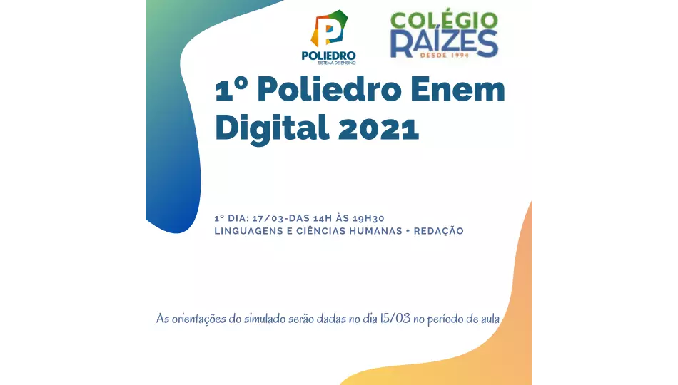 Simulado Enem Digital 2021-Poliedro