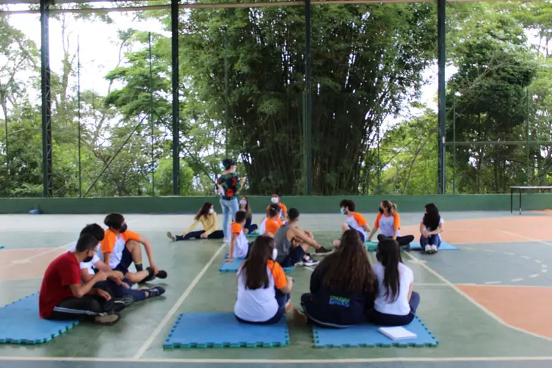 Dinâmica de integração para alunos