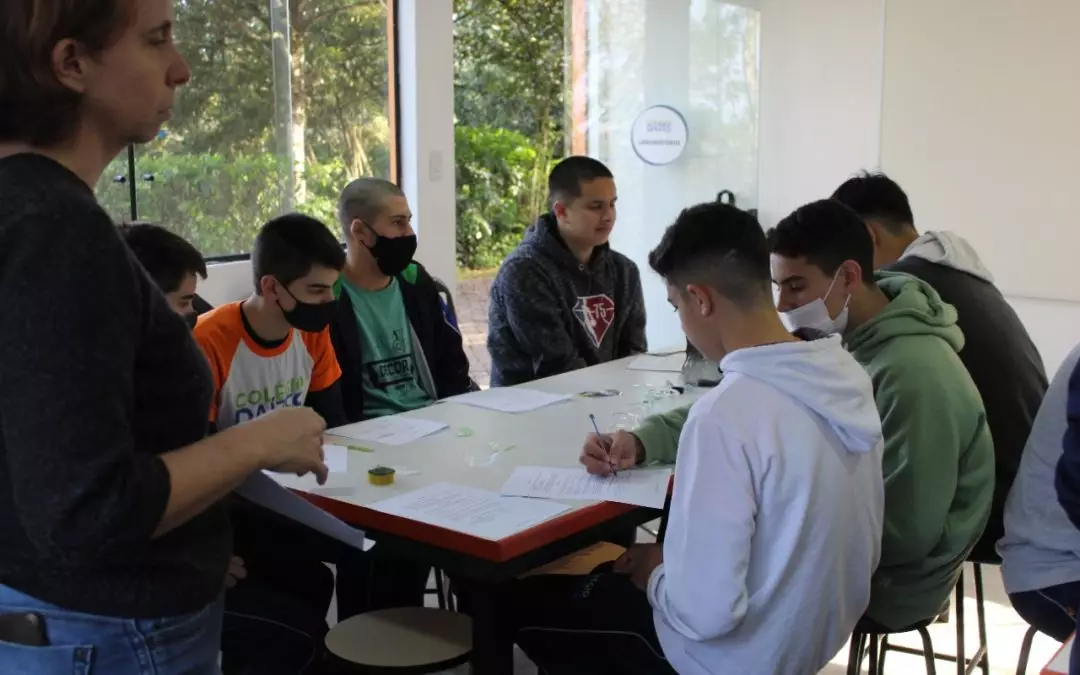 Trabalhar profissões no ensino médio